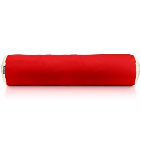 (Polyester Fibre Filling) (57cm x 13cm) - Red Cotton Fabric (Personalised with Text)