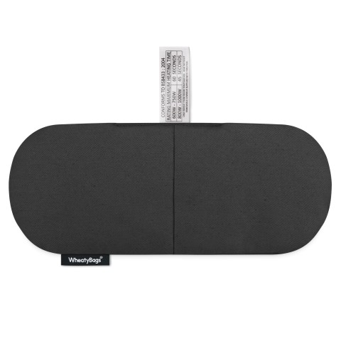 (27cm x 11cm) - Black Polycotton Fabric (Personalised with Text)