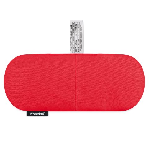 (27cm x 11cm) - Red Polycotton Fabric (Personalised with Text)