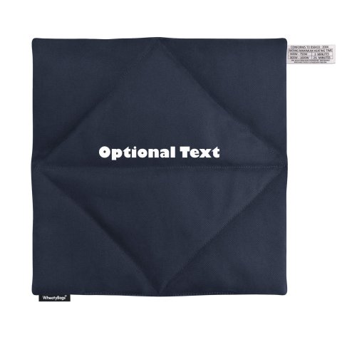 (34cm) - Navy Blue Polycotton Fabric Scented (Organic Lavender Buds)