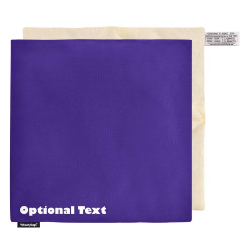 (34cm) - Royal Blue Cotton Fabric Removable Cover