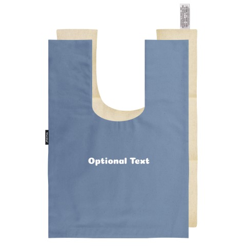 - 41cm x 30cm - Gothic Blue Luxury Cotton Fabric and Removable Cover