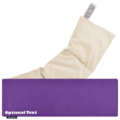 - 49cm x 15cm - Purple Polycotton Fabric Removable Cover