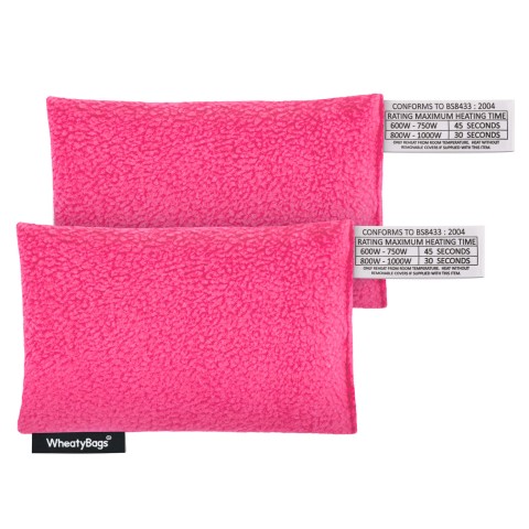 - Fuchsia Pink Fleece Fabric Scented (Organic Lavender Buds)