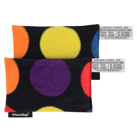 - Ludo Colour Spots Fleece Fabric