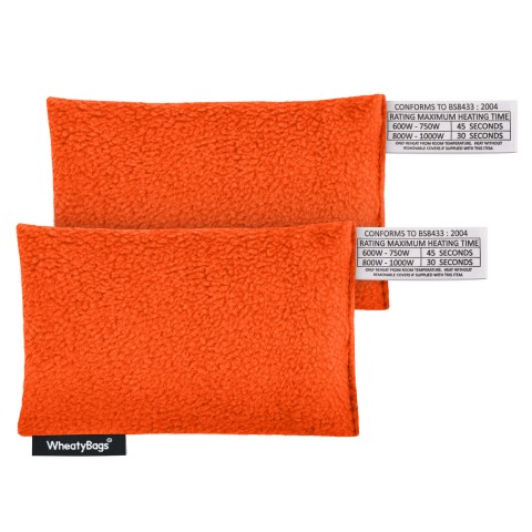 - Orange Fleece Fabric Scented (Organic Lavender Buds)