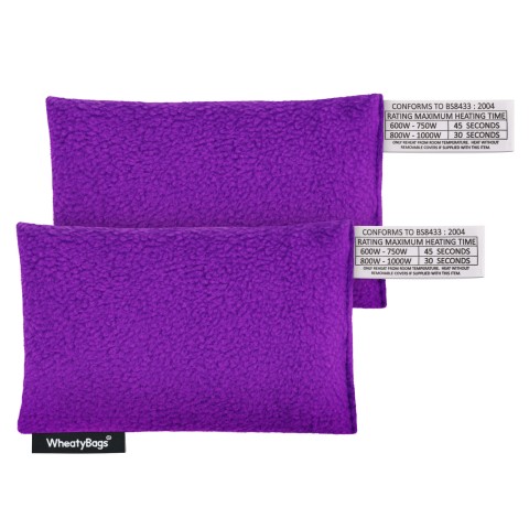 - Purple Fleece Fabric Scented (Organic Lavender Buds)