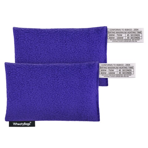 - Royal Blue Fleece Fabric Scented (Organic Lavender Buds)