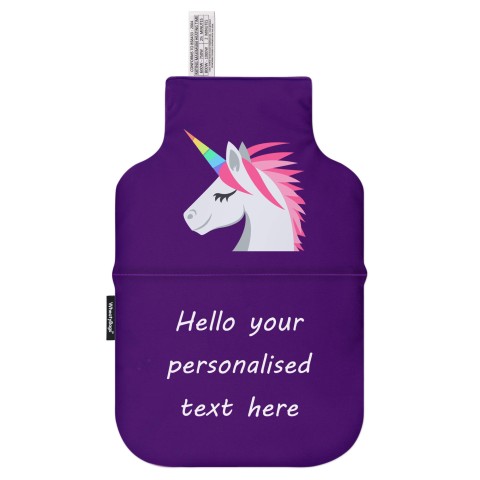 - Unicorn Soft Velvet Polyester Fabric (Personalised with Text)