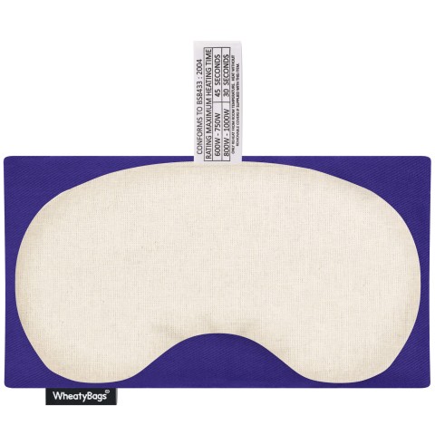 and Removable Cover - Royal Blue Cotton Fabric
