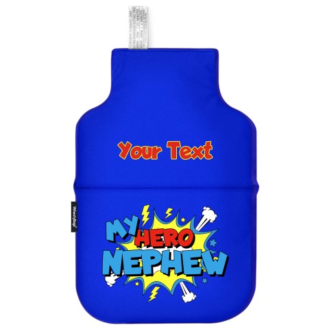 (Nephew) Soft Velvet Polyester Fabric (Optional Personalised Gift Text)
