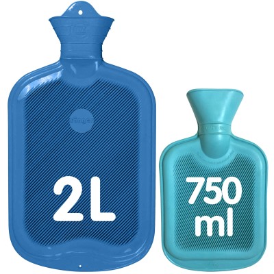 Hot Water Bottles 2 Litre and 750ml Sizes