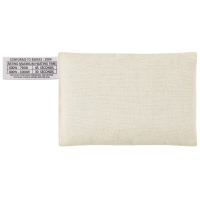 Wheat Bags Small Rectangle Heat Pack natural cotton Cover