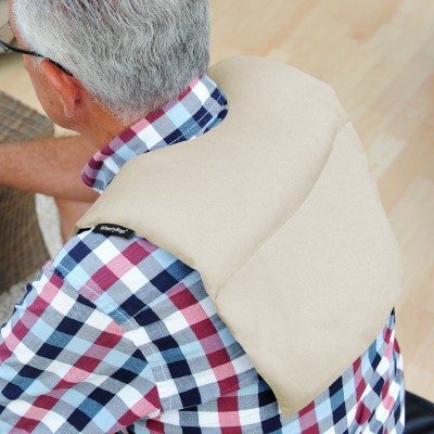 Wheat Bags Upper Shoulder &amp; Back Pain Heat Pack in Natural Value Cotton