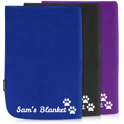 Personalised luxury dog outlet blanket