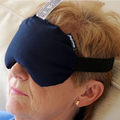 Wheat Bags Eye Mask Heat Pack (Wheat Filling) for Dry Eyes with Optional Elasticated Strap from WheatyBags®