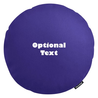 Circular Buckwheat Cushion with Organic Options from HappySnapGifts®