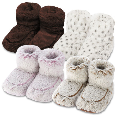 Warmies Heatable Boots Microwave Heat Pack Montage Image