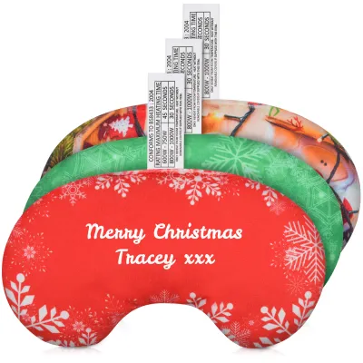 Wheat Bags Eye Mask Heating Pad (Festive Print)