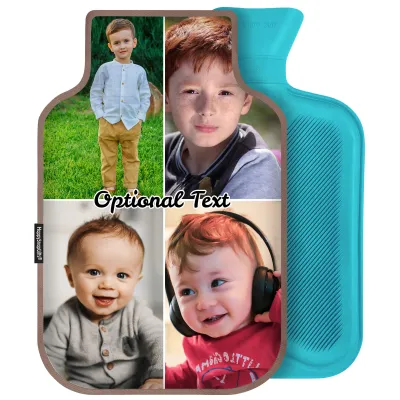 2 Litre - Chocolate Luxury Cotton Fabric (Personalised with Text)