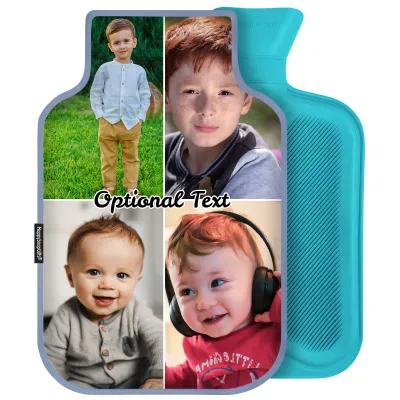 2 Litre - Gothic Blue Luxury Cotton Fabric (Personalised with Text)