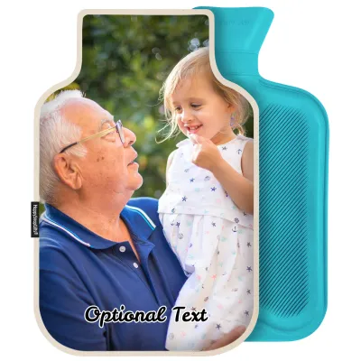 2 Litre - Natural Organic Cotton (Personalised with Text)