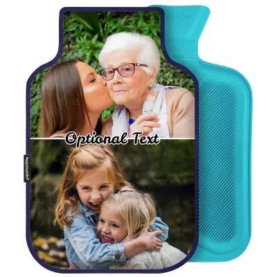 2 Litre - Navy Blue Fleece Fabric (Personalised with Text)