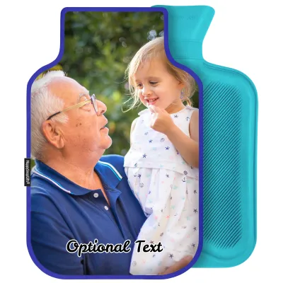 2 Litre - Royal Blue Cotton Fabric (Personalised with Text)