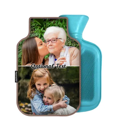 800ml - Chocolate Luxury Cotton Fabric (Personalised with Text)