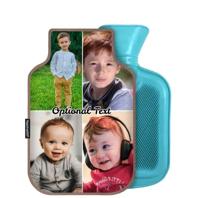 800ml - Chocolate Luxury Cotton Fabric (Personalised with Text)