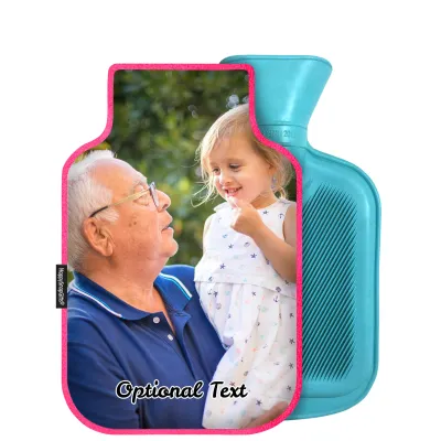 800ml - Hot Pink (Fuchsia) Fleece Fabric (Personalised with Text)