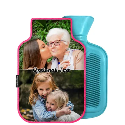 800ml - Hot Pink (Fuchsia) Fleece Fabric (Personalised with Text)