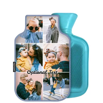 800ml - Gothic Blue Luxury Cotton Fabric (Personalised with Text)