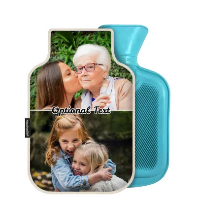 800ml - Natural Cotton Fabric (Personalised with Text)