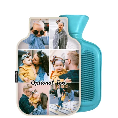 800ml - Natural Cotton Fabric (Personalised with Text)