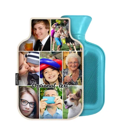 800ml - Natural Organic Cotton (Personalised with Text)