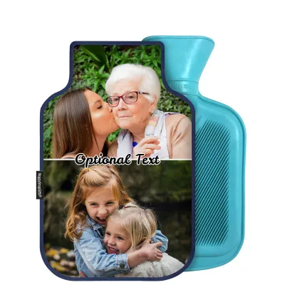 800ml - Navy Blue Cotton Fabric (Personalised with Text)