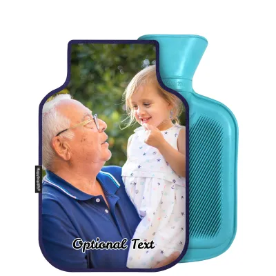 800ml - Navy Blue Cotton Fabric (Personalised with Text)