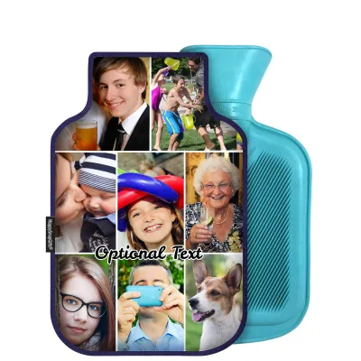 800ml - Navy Blue Cotton Fabric (Personalised with Text)