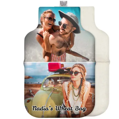 (35cm) Soft Velvet Polyester Fabric with Removable Cover (Personalised with Text)