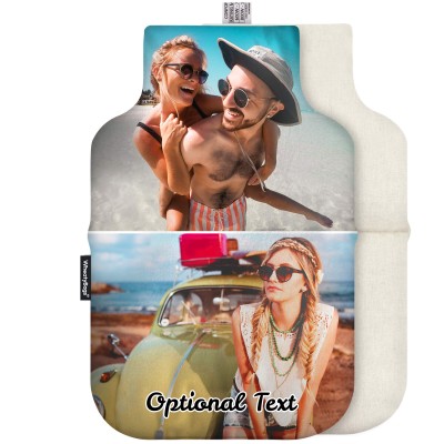 (35cm) Soft Velvet Polyester Fabric Removable Cover (Personalised with Text)