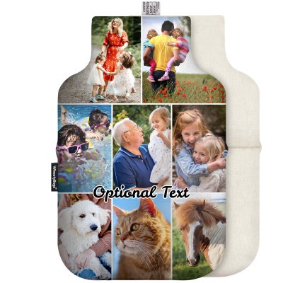 (35cm) Soft Velvet Polyester Fabric Removable Cover (Personalised with Text)