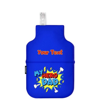 (27cm) (Dad) Soft Velvet Polyester Fabric (Personalised with Text)