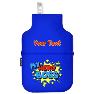 (35cm) (Boss) Soft Velvet Polyester Fabric (Personalised with Text)