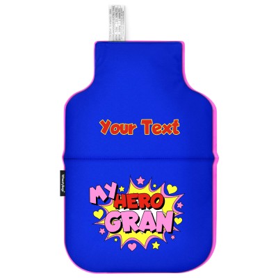 (35cm) (Gran) Soft Velvet Polyester Fabric (Personalised with Text)