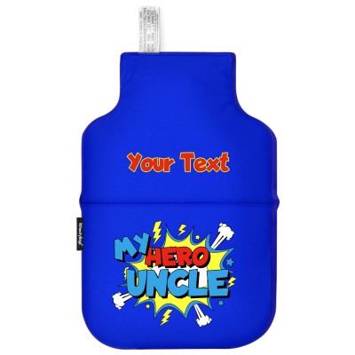 (35cm) (Uncle) Soft Velvet Polyester Fabric (Personalised with Text)