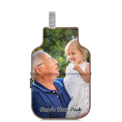 (27cm) - Chocolate Luxury Cotton Fabric Scented (Organic Lavender Buds) (Personalised with Text)