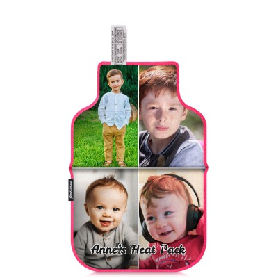 (27cm) - Hot Pink Cotton Fabric Scented (Organic Lavender Buds) (Personalised with Text)