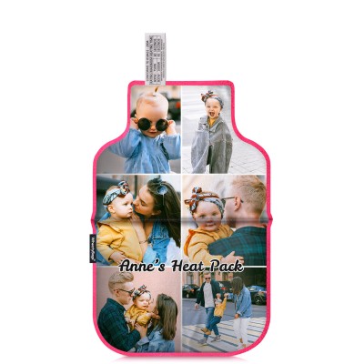 (27cm) - Hot Pink (Fuchsia) Fleece Fabric Scented (Organic Lavender Buds) (Personalised with Text)