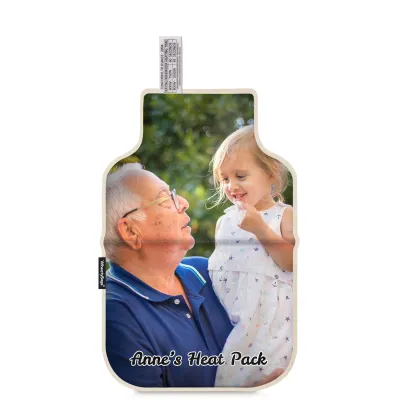 (27cm) - Natural Organic Cotton (Personalised with Text)